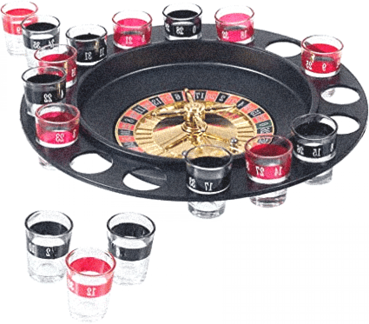 Wheel of shots, la roue des shooter jeu d'alcool pour soirées