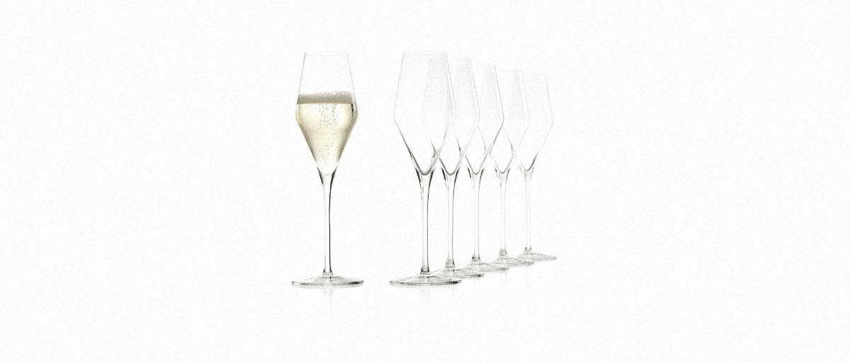 Les différents types de verres à champagne