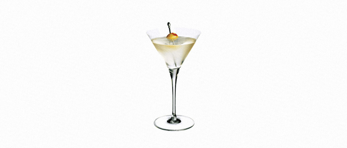 Le Dirty Martini cocktail